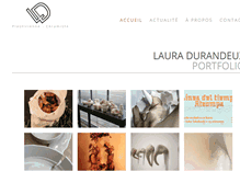 Tablet Screenshot of lauradurandeux.com